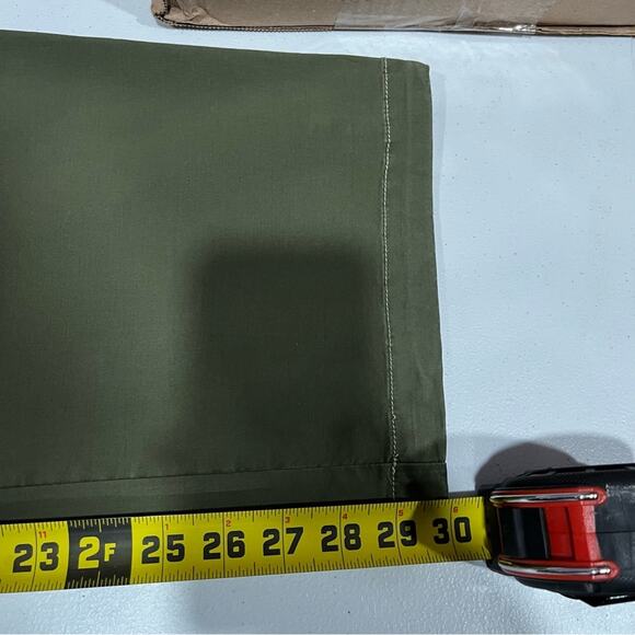 NWT Chicos Tripoli Cargo Straight Leg Pants Deep Woods Green - Picture 7 of 7